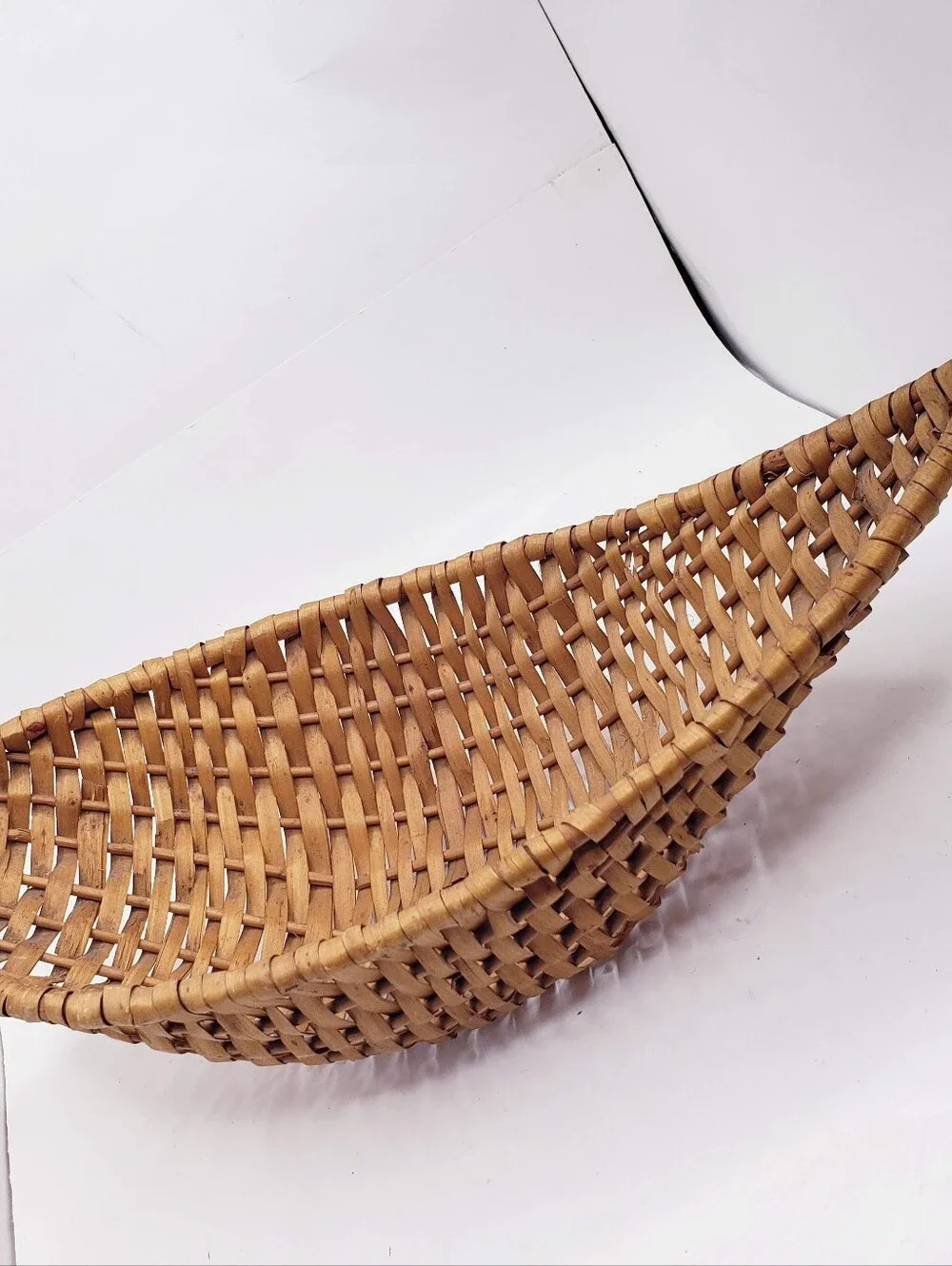 Vintage rattan woven